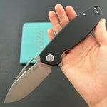 KUBEY knife KU322O Tityus Linerlock Black Folding Knife