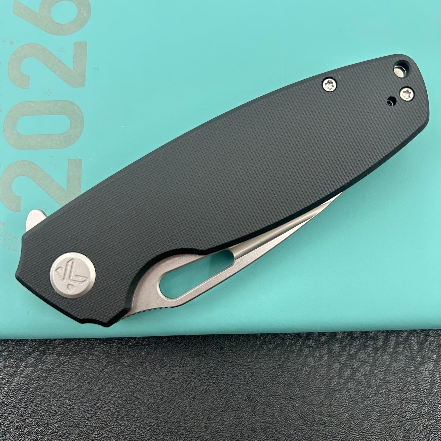 KUBEY knife KU322O Tityus Linerlock Black Folding Knife