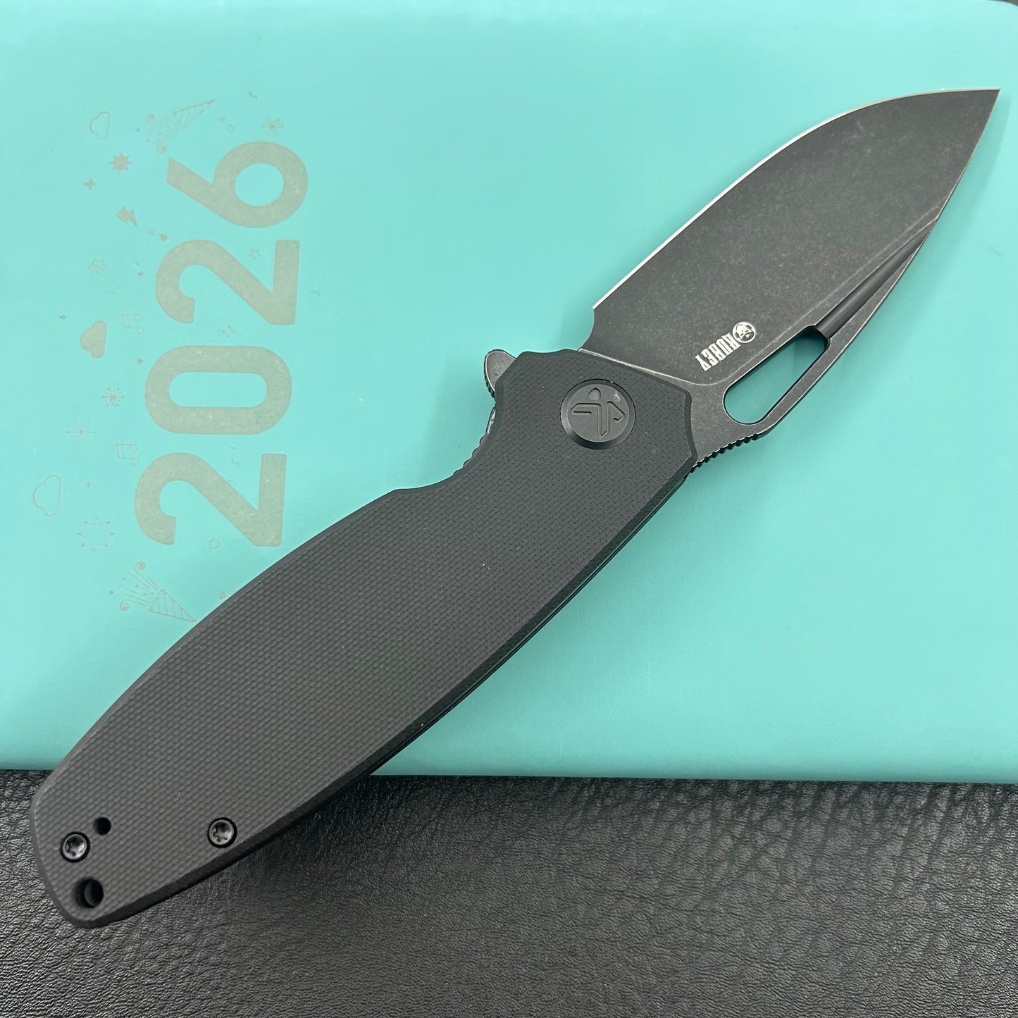 KUBEY knife KU322T Tityus Linerlock Blackout Folding knife