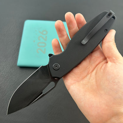 KUBEY knife KU322T Tityus Linerlock Blackout Folding knife