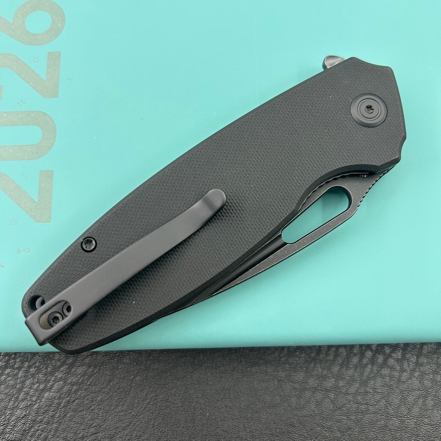 KUBEY knife KU322T Tityus Linerlock Blackout Folding knife