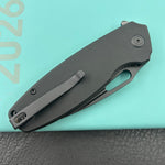 KUBEY knife KU322T Tityus Linerlock Blackout Folding knife