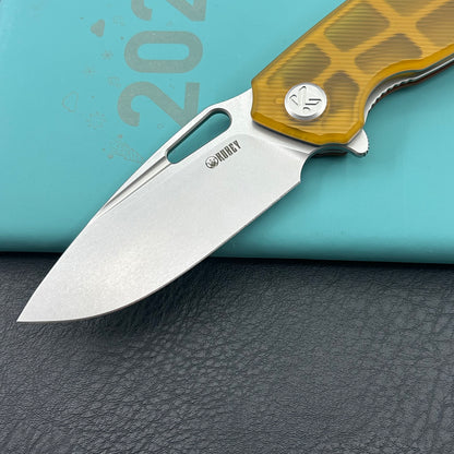 KUBEY knife KU322R Tityus Linerlock Ultem Folding knife