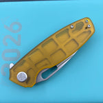 KUBEY knife KU322R Tityus Linerlock Ultem Folding knife