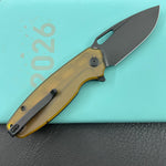 KUBEY knife KU322S Tityus Linerlock Black Ultem Folding knife