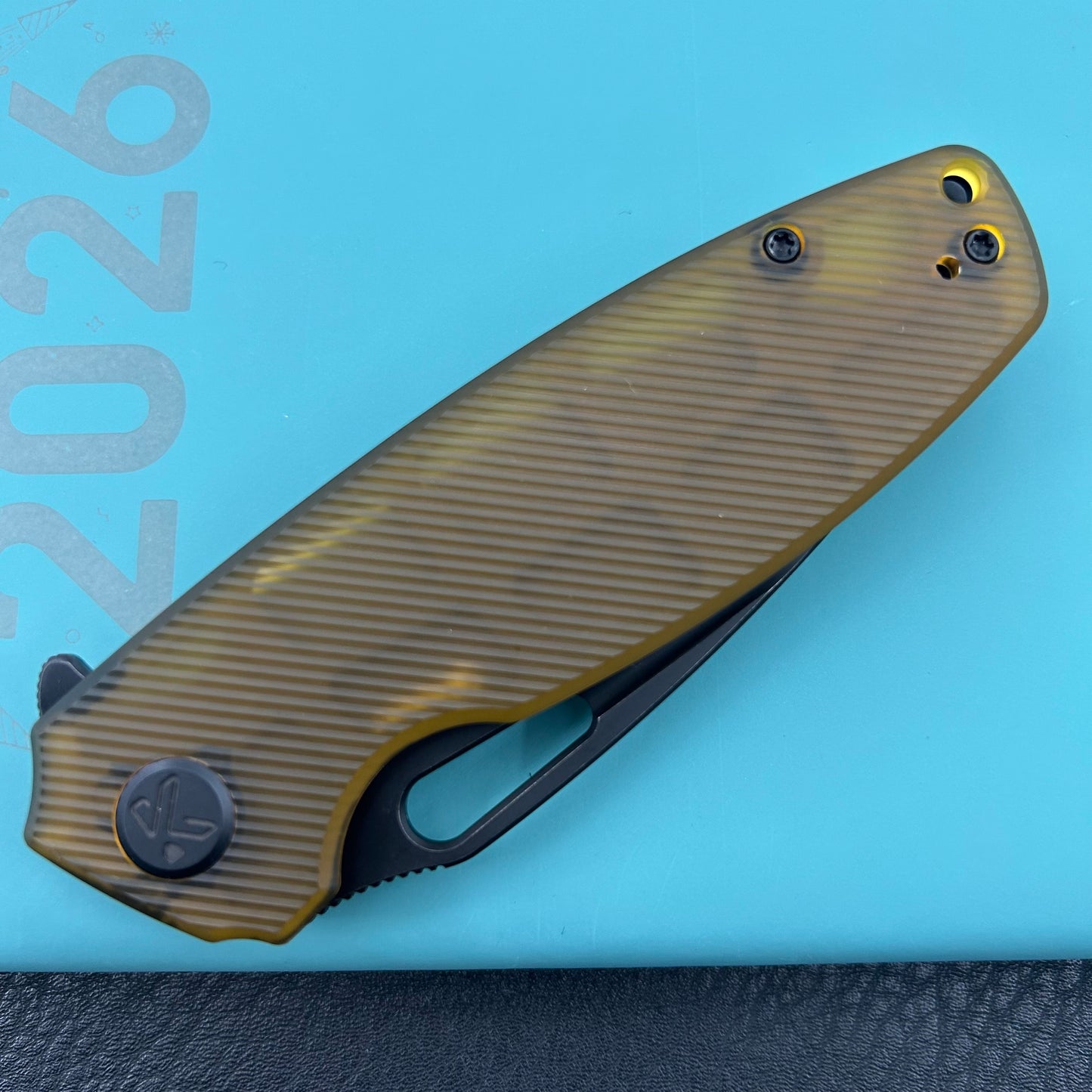 KUBEY knife KU322S Tityus Linerlock Black Ultem Folding knife