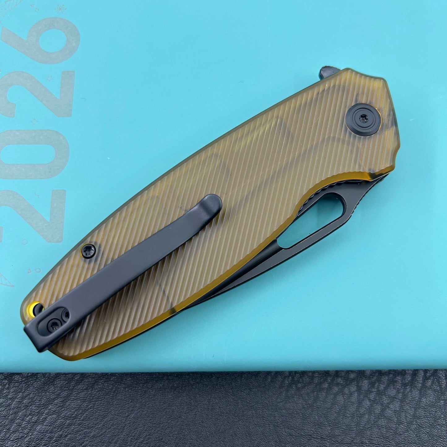 KUBEY knife KU322S Tityus Linerlock Black Ultem Folding knife