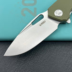 KUBEY knife KU322P Tityus Linerlock Green Folding knife
