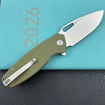 KUBEY knife KU322P Tityus Linerlock Green Folding knife
