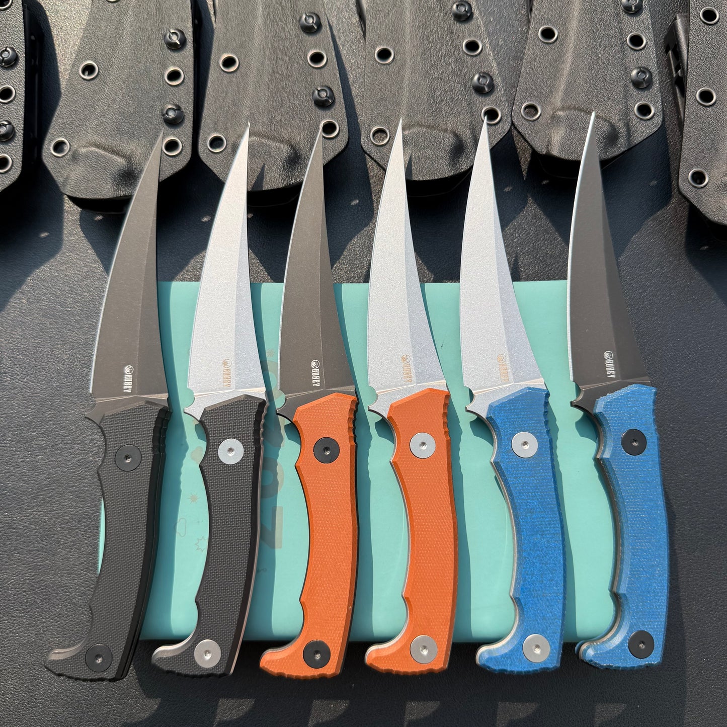 KUBEY KU477 Sicarii Fixed Blade Knife  4.57" Beadblast 14C28N Fixed  Knife