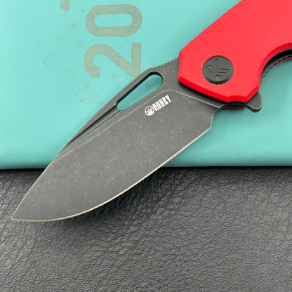 KUBEY knife KU322Y Tityus Linerlock Black Red Folding knife