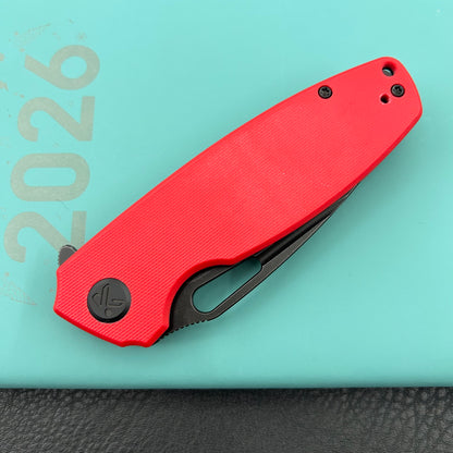 KUBEY knife KU322Y Tityus Linerlock Black Red Folding knife
