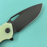 KUBEY knife KU322X Tityus Linerlock Black Jade Folding knife