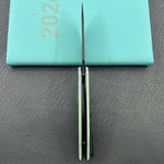 KUBEY knife KU322X Tityus Linerlock Black Jade Folding knife