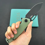 KUBEY knife KU322X Tityus Linerlock Black Jade Folding knife