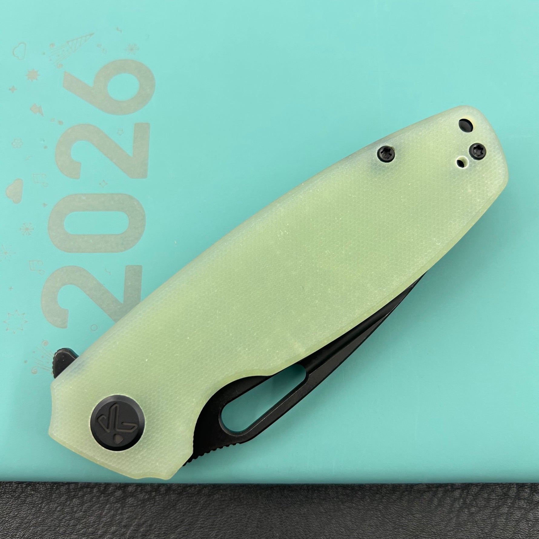 KUBEY knife KU322X Tityus Linerlock Black Jade Folding knife