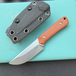KUBEY knife KU413 Thorn Fixed Blade Knife  G10 Micarta Handle 2.8"  14C28N Fixed  Knife
