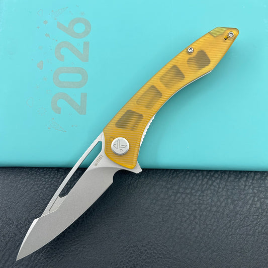 KUBEY knife KU345M Merced Linerlock Ultem Folding Knife