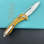 KUBEY knife KU345M Merced Linerlock Ultem Folding Knife