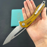 KUBEY knife KU345M Merced Linerlock Ultem Folding Knife