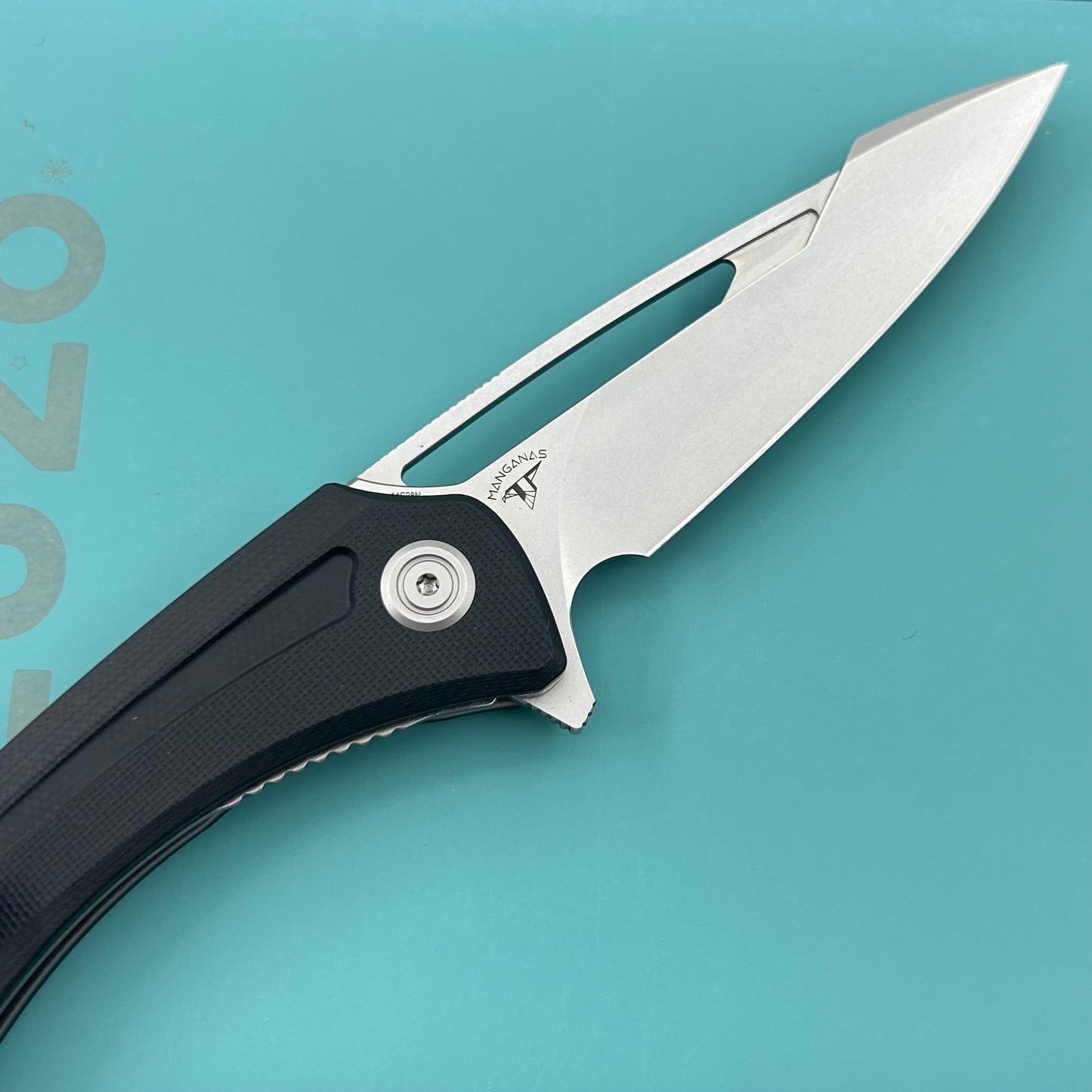 KUBEY knife KU345K Merced Linerlock Black Folding Knife