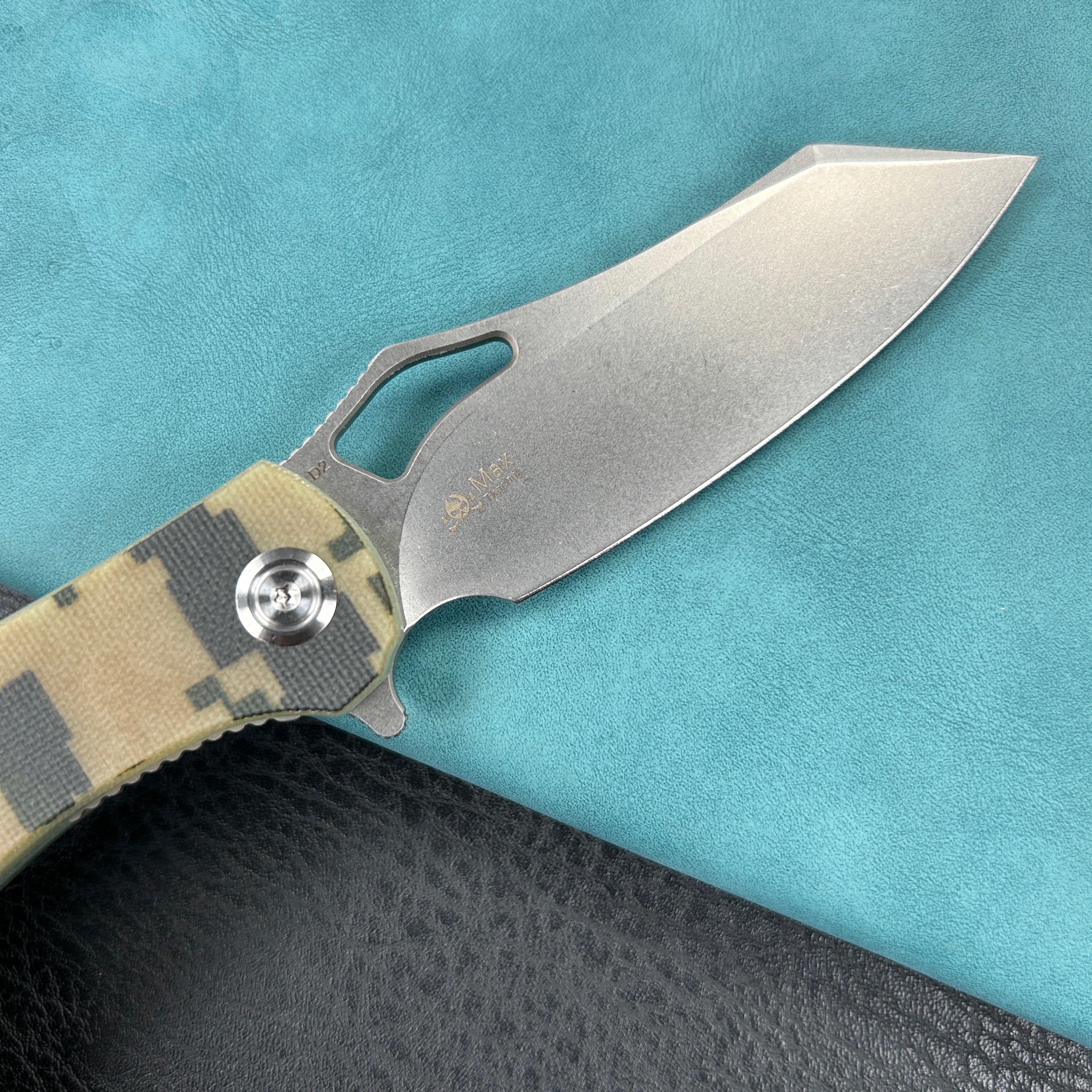 KUBEY KU310 Drake Nest Lliner Lock  Camo G10 Handle D2 Blade Folding Knife EDC Outdoor