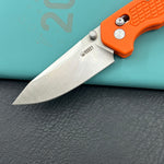 KUBEY knife KU465C Freki Crossbar Lock Orange Folding Knife