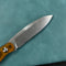 KUBEY KU357C Dust Devil Utlity Knife Fixed Blade Knives Ultem 3.23'' Beadblast 14C28N