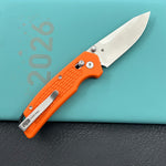 KUBEY knife KU465C Freki Crossbar Lock Orange Folding Knife