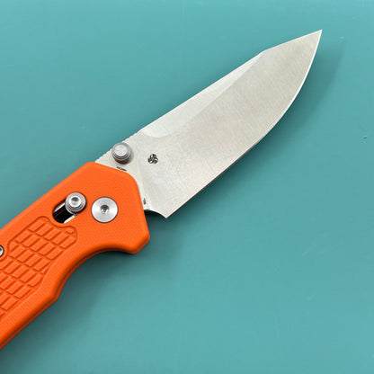 KUBEY knife KU465C Freki Crossbar Lock Orange Folding Knife