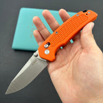 KUBEY knife KU465C Freki Crossbar Lock Orange Folding Knife