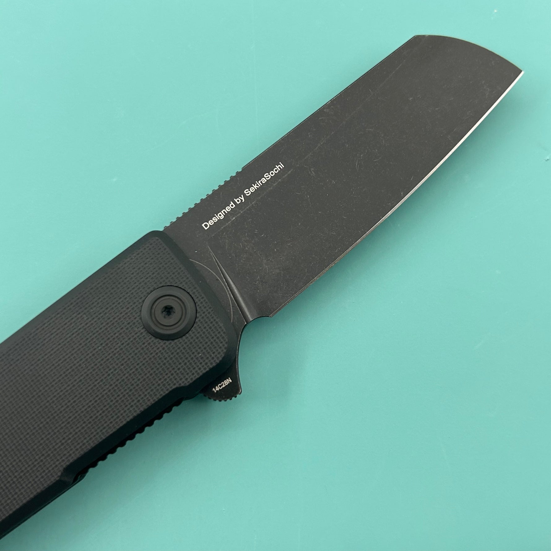 KUBEY knife KU317I Sailor Linerlock Blackout Folding Knife