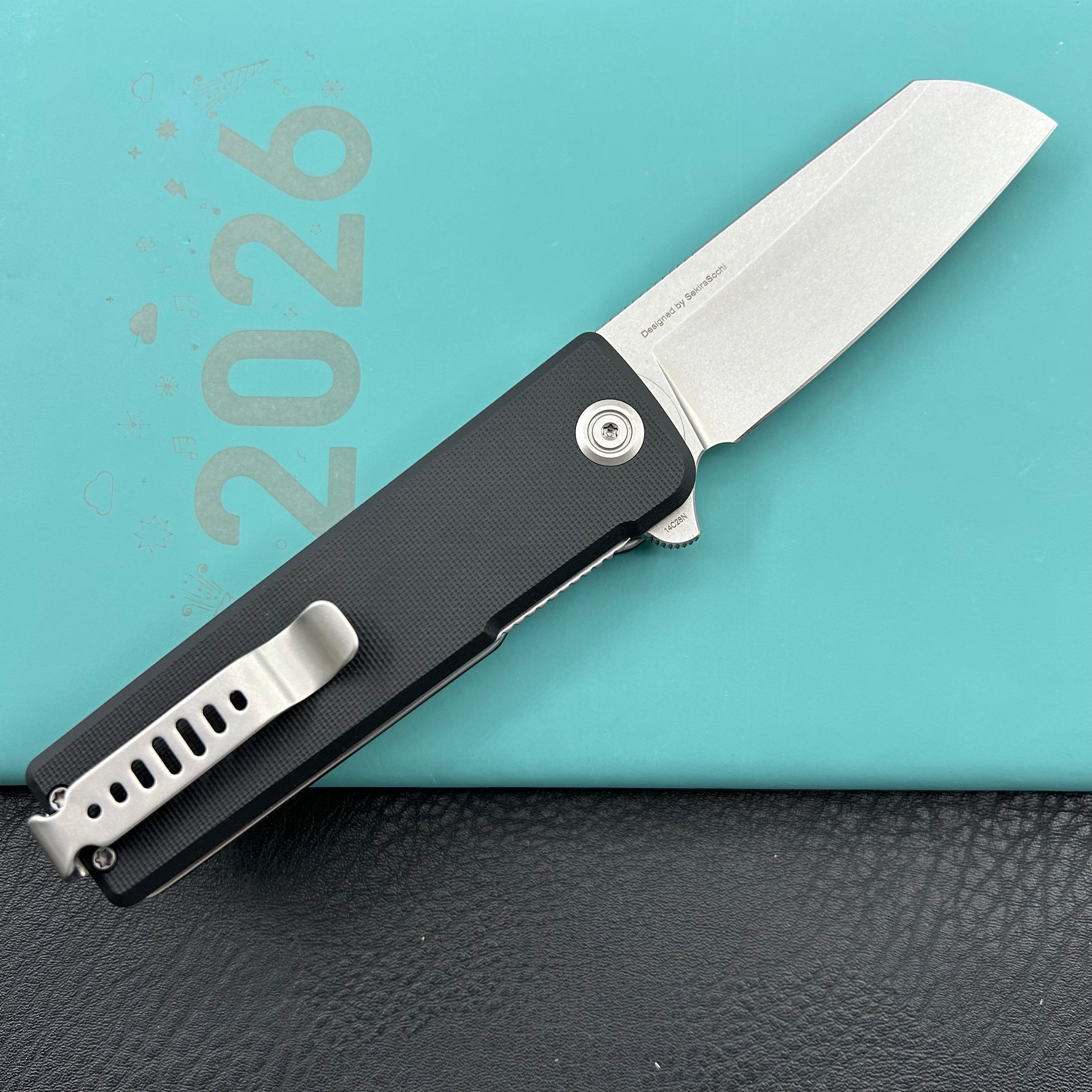 KUBEY knife KU317H Sailor Linerlock Black Folding Knife