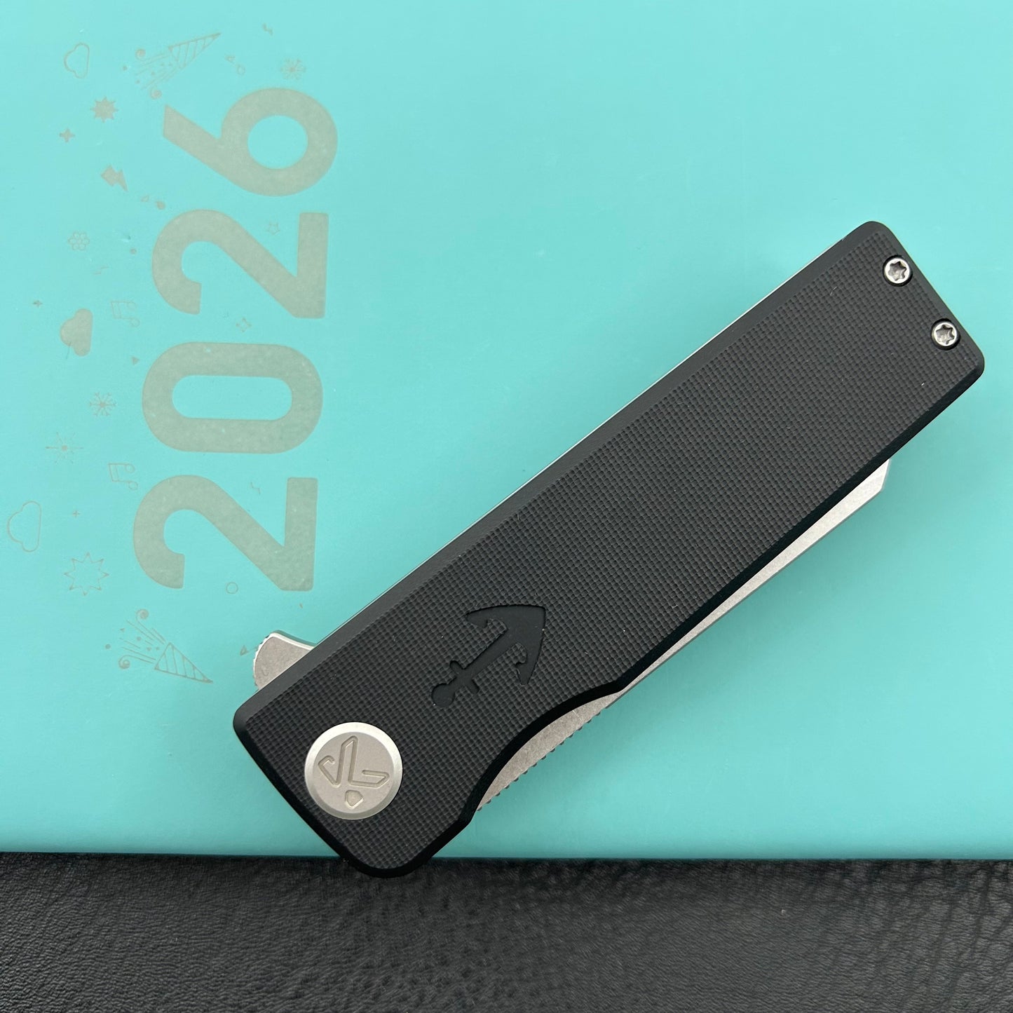 KUBEY knife KU317H Sailor Linerlock Black Folding Knife