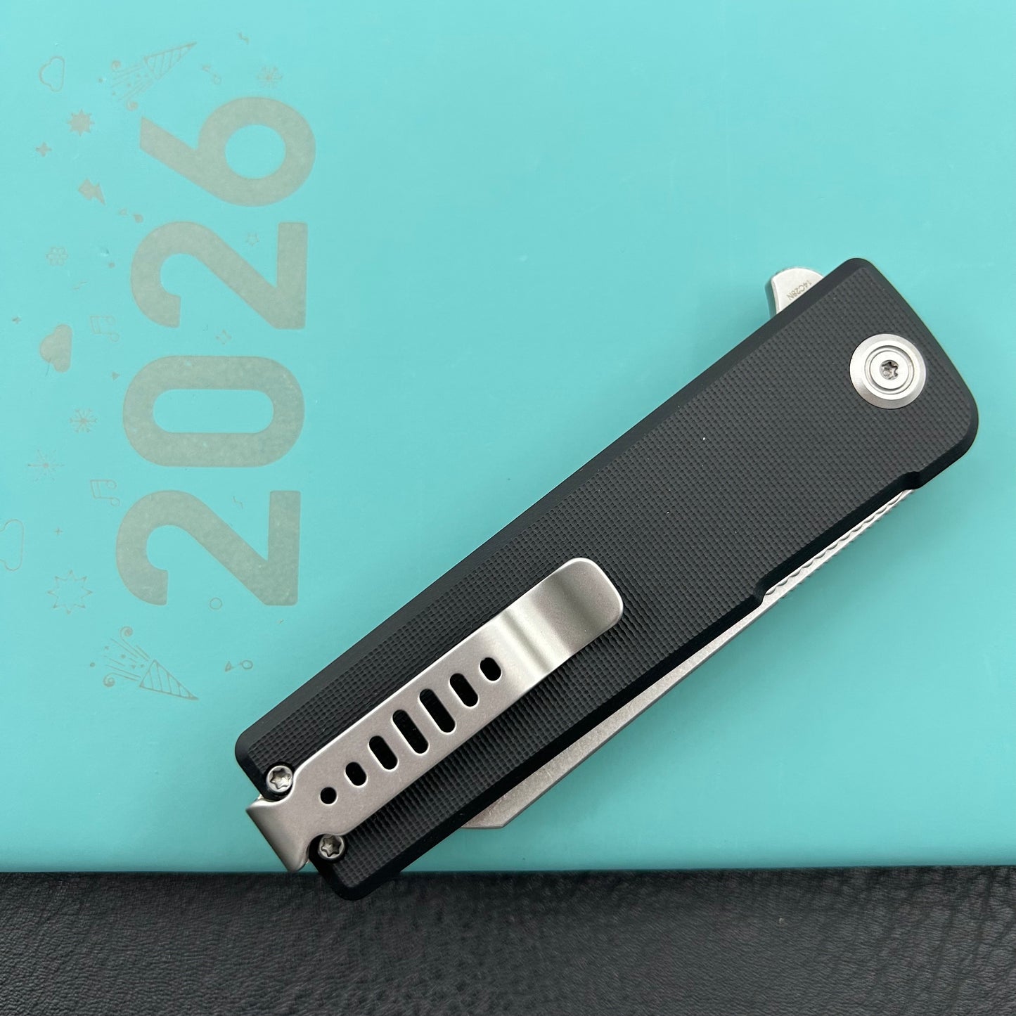 KUBEY knife KU317H Sailor Linerlock Black Folding Knife