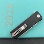 KUBEY knife KU317H Sailor Linerlock Black Folding Knife
