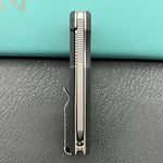 KUBEY knife KU317H Sailor Linerlock Black Folding Knife