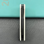 KUBEY knife KU331U Thalia Linerlock Black Tan Folding Knife