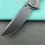 KB KNIVES KB389C Zazoo Folding Knife Regular DLC Titanium Handle 3.70'' Regular DLC M390 Blade