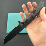 KB KNIVES KB389C Zazoo Folding Knife Regular DLC Titanium Handle 3.70'' Regular DLC M390 Blade