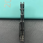 KB KNIVES KB389C Zazoo Folding Knife Regular DLC Titanium Handle 3.70'' Regular DLC M390 Blade