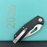 KUBEY knife KU122U Coeus Linerlock Black  Folding Knife