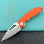 KUBEY knife KU122W Coeus Linerlock Orange  Folding Knife
