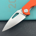 KUBEY knife KU122W Coeus Linerlock Orange  Folding Knife