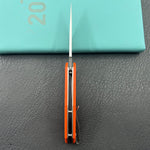 KUBEY knife KU122W Coeus Linerlock Orange  Folding Knife