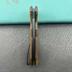 KUBEY knife KU122T Coeus Linerlock Black Ultem Folding Knife