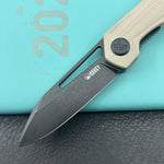 KUBEY knife KU321V Royal Linerlock Black Tan   Folding Knife