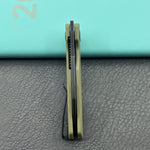 KUBEY knife KU321W Royal Linerlock Black Green   Folding Knife