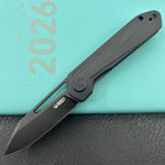 KUBEY knife KU321X Royal Linerlock Blackout  Folding Knife