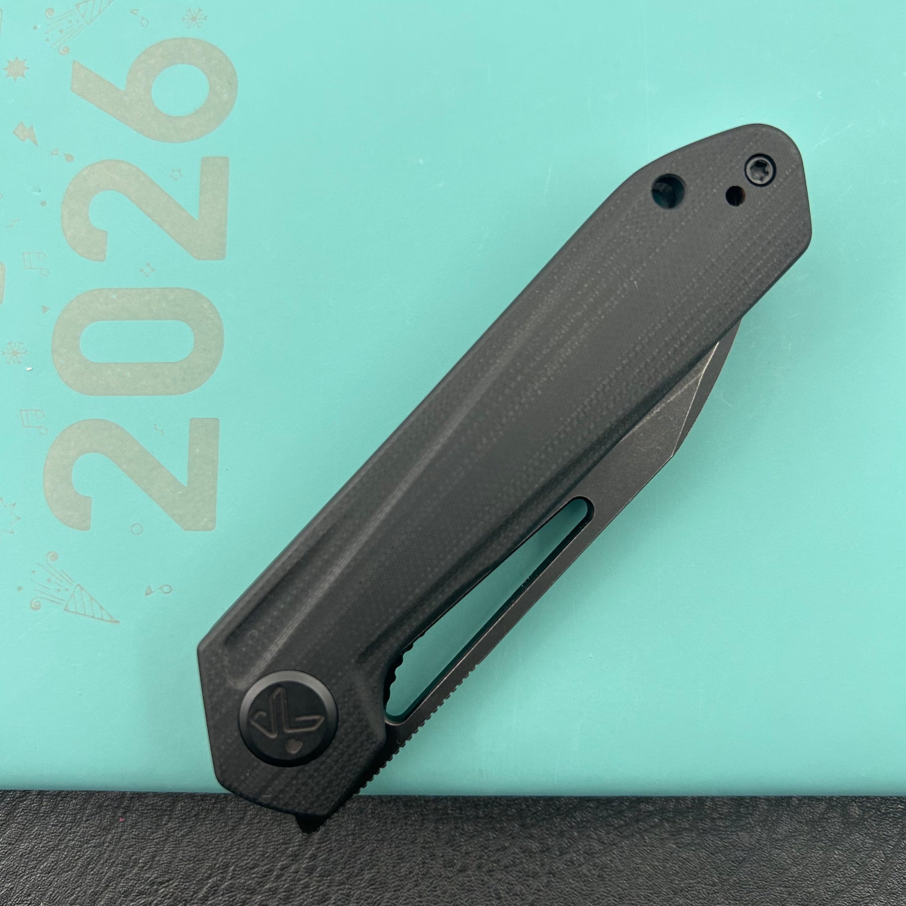 KUBEY knife KU321X Royal Linerlock Blackout  Folding Knife